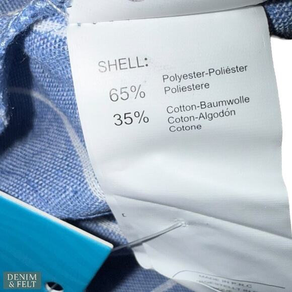 Cupshe Blue Pinstriped Smocked Maxi Beach Dress Ruffle Cap Sleeve Size Large NEW - Picture 13 of 13